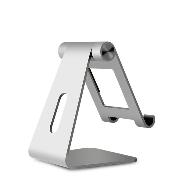 WERGON - Alba - iPhone / Smartphone / Tablet - Aluminium Foldbar Design holder 7-10" - Sølv