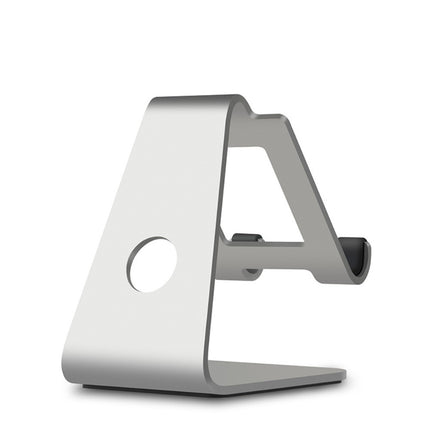 WERGON - Anker - iPhone / Smartphone / Tablet - Aluminium Design holder op til 7" - Sølv