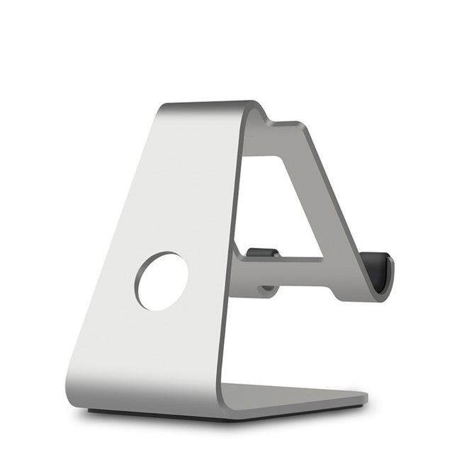 WERGON - Anker - iPhone / Smartphone / Tablet - Aluminium Design holder op til 7" - Sølv
