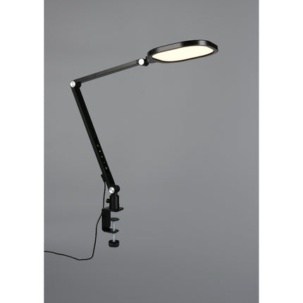 Skrivebordslampe - LED - Transformerbar med fjernbetjening - 1300 Lumen - Sort