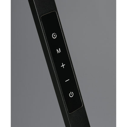 Skrivebordslampe - LED - Transformerbar med fjernbetjening - 1300 Lumen - Sort