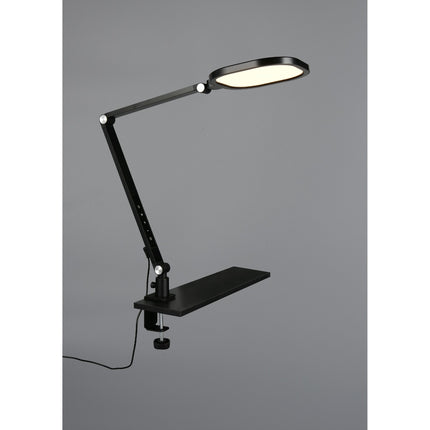 Skrivebordslampe - LED - Transformerbar med fjernbetjening - 1300 Lumen - Sort