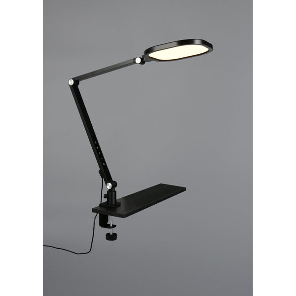 Skrivebordslampe - LED - Transformerbar med fjernbetjening - 1300 Lumen - Sort