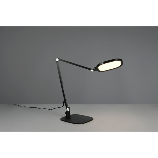 Skrivebordslampe med base - LED - Transformerbar med fjernbetjening - 1300 Lumen - Sort