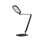 Skrivebordslampe med base - LED - Transformerbar - 1300 Lumen - Sort