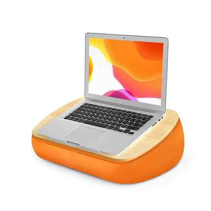 WERGON - Atlas - Tablet / Laptop / smartphone - Pudestøtte & roterbar holder 4-15" - Bøg/orange