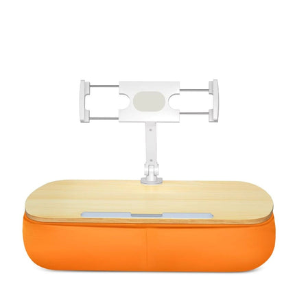 WERGON - Atlas - Tablet / Laptop / smartphone - Pudestøtte & roterbar holder 4-15" - Bøg/orange