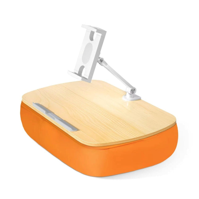 WERGON - Atlas - Tablet / Laptop / smartphone - Pudestøtte & roterbar holder 4-15" - Bøg/orange