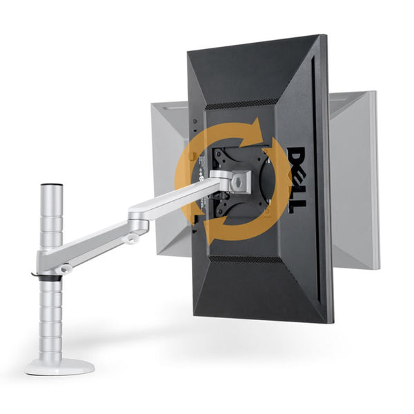 WERGON - Ella - Justerbar LCD / Monitor skærm holder/arm - Max 32" - Sølv