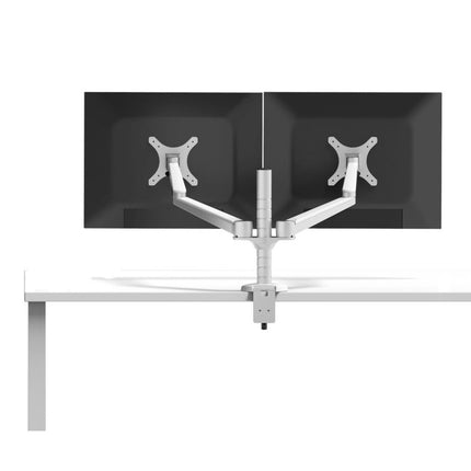 WERGON - Esme - Justerbar Dual LCD / Monitor skærm holder/arm - til 2 skærme Max 32" - Sort