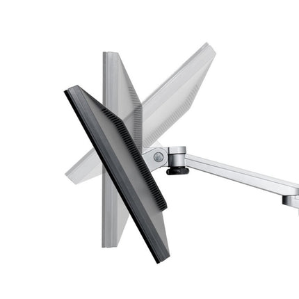 WERGON - Esme - Justerbar Dual LCD / Monitor skærm holder/arm - til 2 skærme Max 32" - Sort
