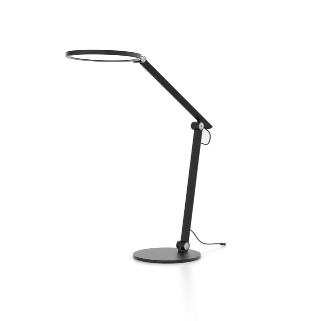 WERGON - Stellar - Workspace metal dæmpbar Skrivebordslampe - Med svingarm og base - 4000 Lumen - Sort