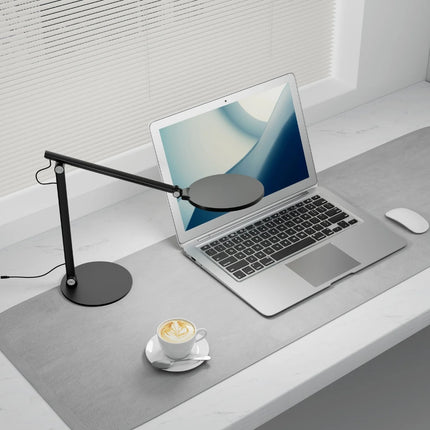 WERGON - Stellar - Workspace metal dæmpbar Skrivebordslampe - Med svingarm og base - 4000 Lumen - Sort