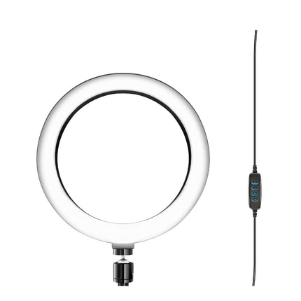 WERGON - Astra - Justerbar 5-i-1 holder med LED ringlys - Til Laptop/tablet/smartphone 4-17" + en Monitor skærm Max 32" - Sølv