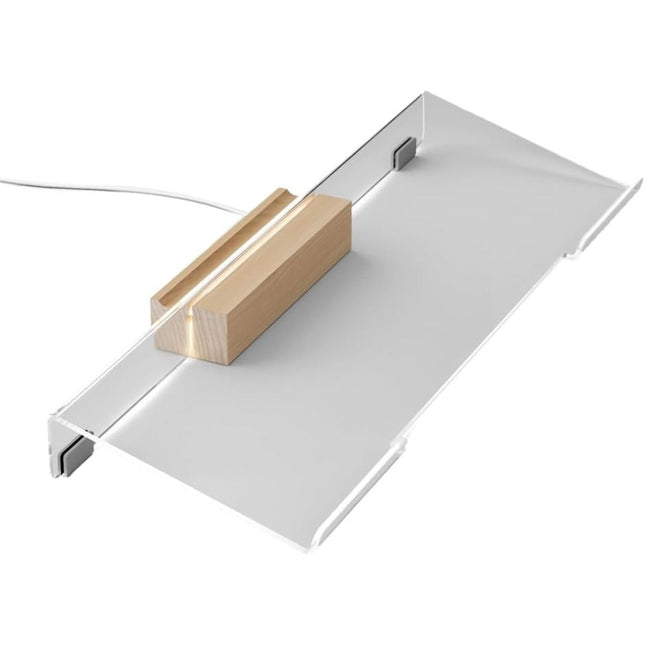 WERGON - Aurora - Holder til tastatur med justerbart LED lys - Str.46x16cm - Sort