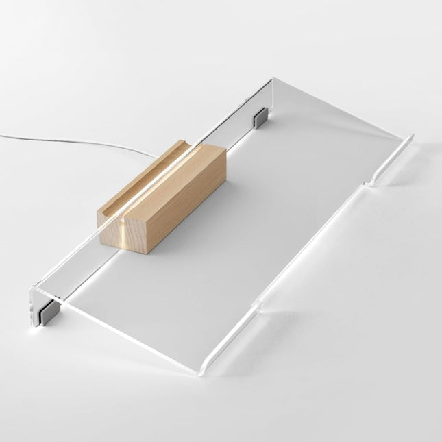 WERGON - Aurora - Holder til tastatur med justerbart LED lys - Str.46x16cm - Sort
