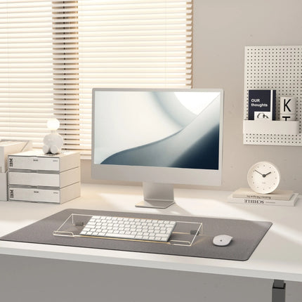 WERGON - Aurora - Holder til tastatur med justerbart LED lys - Str.46x16cm - Sort