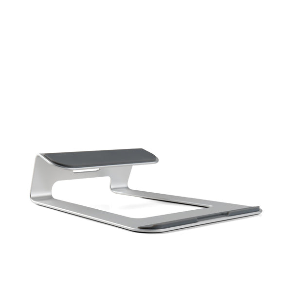 WERGON - William - Laptop / Tablet holder stand - Aluminium - Tablet holder 9-13" - Laptop 11-15,6" – Sølv