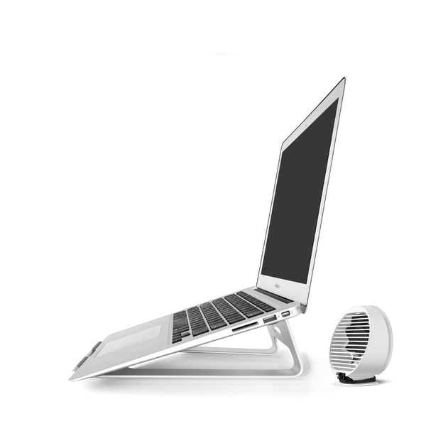 WERGON - William - Laptop / Tablet holder stand - Aluminium - Tablet holder 9-13" - Laptop 11-15,6" – Sølv