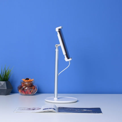 WERGON - Tinna - iPhone / Smartphone / Tablet - Aluminium Fleksibel Design holder 4,7-12,9" - Sølv