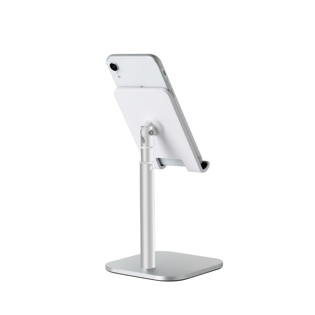 iPhone/Tablet Holder i Sølv - Fleksibel Aluminium Design - WERGON Ida