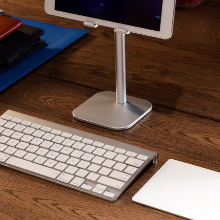 iPhone/Tablet Holder i Sølv - Fleksibel Aluminium Design - WERGON Ida