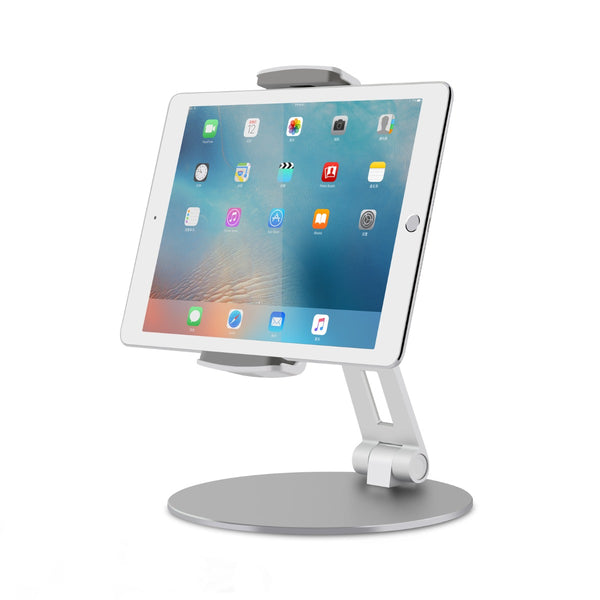 WERGON - Niels - iPhone / Smartphone / Tablet - Aluminium Fleksibel Desktop Design holder 7-12,9" - Sølv