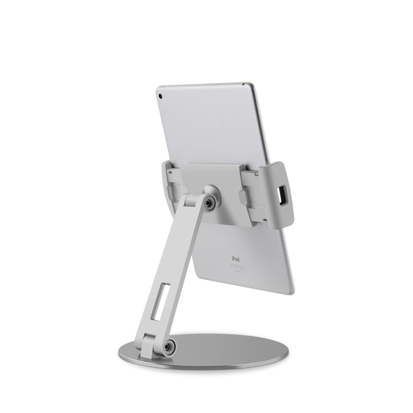 WERGON - Niels - iPhone / Smartphone / Tablet - Aluminium Fleksibel Desktop Design holder 7-12,9" - Sølv