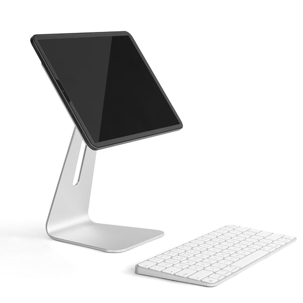 WERGON - Magda - 12,9" - 3/4/5 generation - Magnetisk tablet Stand - Sølv