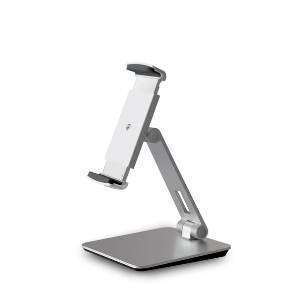 WERGON - Liva - iPhone / Smartphone / Tablet - Aluminium Fleksibel Desktop Design holder 7-13" - Silver