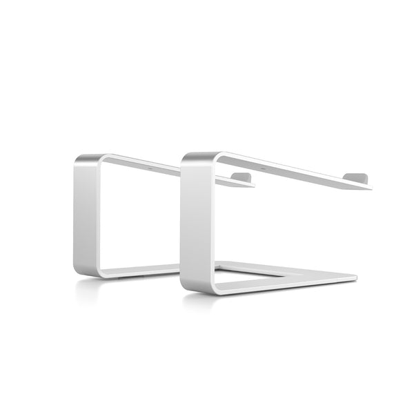 WERGON - Carl - Laptop/MacBook holder – Aluminium/Silikone 10-17" - Sølv