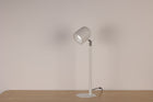 Klassisk & Minimalistisk Skrivebordslampe - Med Base - Hvid