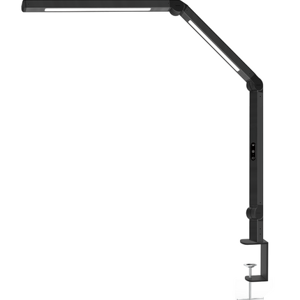 Skrivebordslampe LED lampe - Med svingarm - 560 Lumen - Sort