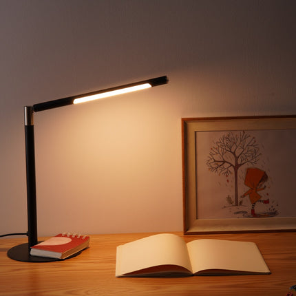 Minimalistisk Skrivebordslampe - Orange - 200 Lumen- På bordet