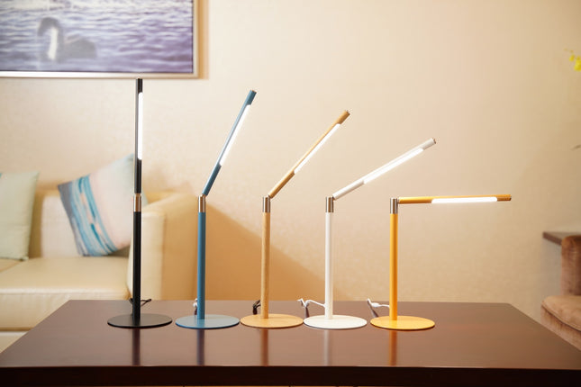 Minimalistisk Skrivebordslampe - Orange - 200 Lumen