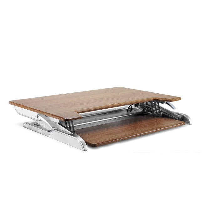 WERGON Winston Ergonomisk Hæve/Sænke Desk Riser - Mørk Brun