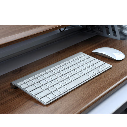 WERGON Winston Ergonomisk Hæve/Sænke Desk Riser - Mørk Brun
