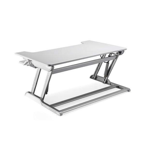 WERGON - Winston - Justerbar Ergonomisk hæve/sænke Desk Riser til bord/arbejdsplads - Sort