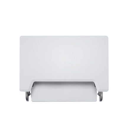 WERGON - Winston - Justerbar Ergonomisk hæve/sænke Desk Riser til bord/arbejdsplads - Hvid
