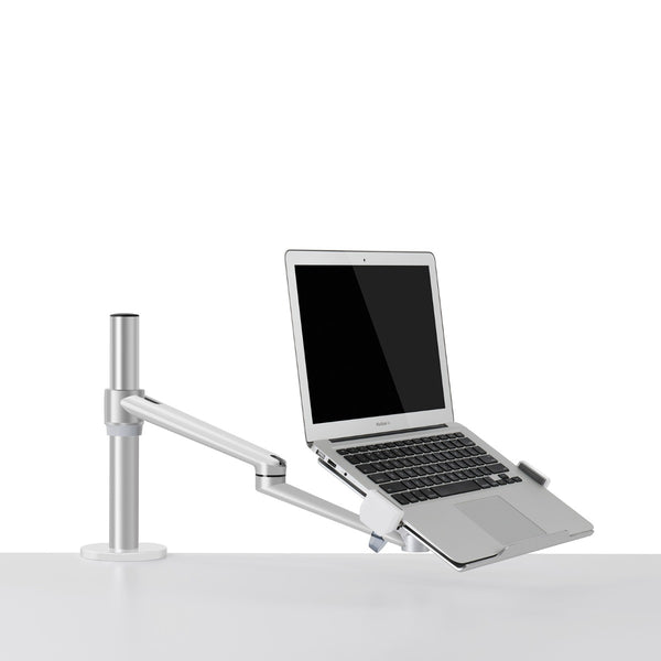 WERGON - Vilfred - laptop/skærm holder - justerbar 360 grader -11-17" - Sølv