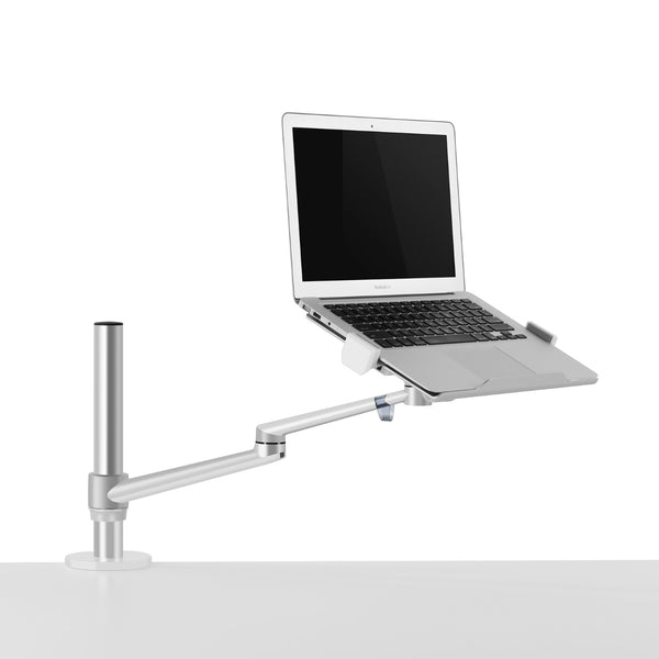 WERGON - Vilfred - laptop/skærm holder - justerbar 360 grader -11-17" - Sølv