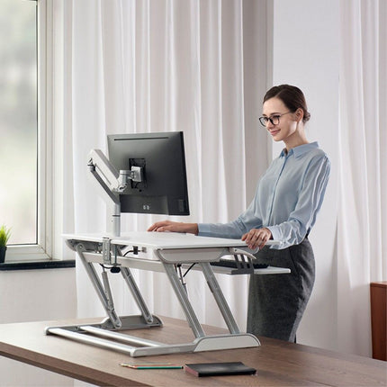 WERGON Moon Gasfjeder Monitor Holder Op Til 32" - Mørkegrå