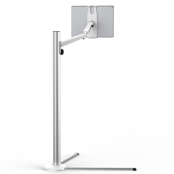 WERGON - Vega - iPhone / tablet holder -  4-13" - Justerbar Design Alu holder H:31-95cm - Sølv