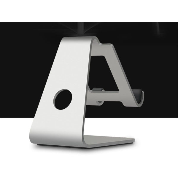 WERGON - Anker - iPhone / Smartphone / Tablet - Aluminium Design holder op til 7" - Sølv