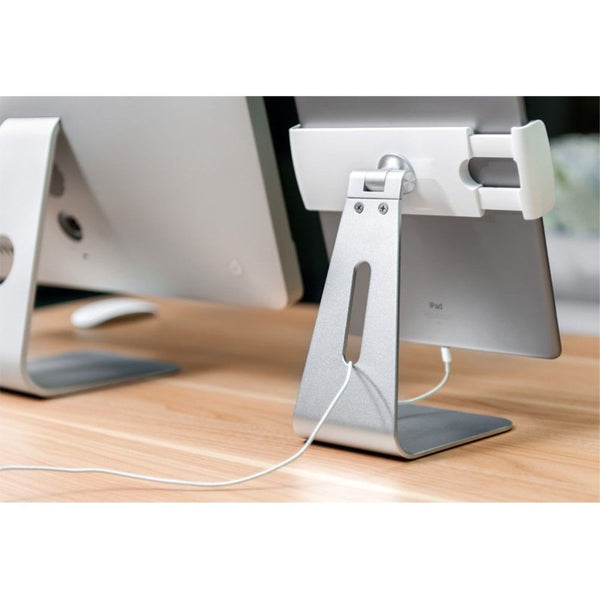 WERGON - Freja - iPad / Tablet - Aluminium Justerbar Design holder 7-13" - Sølv