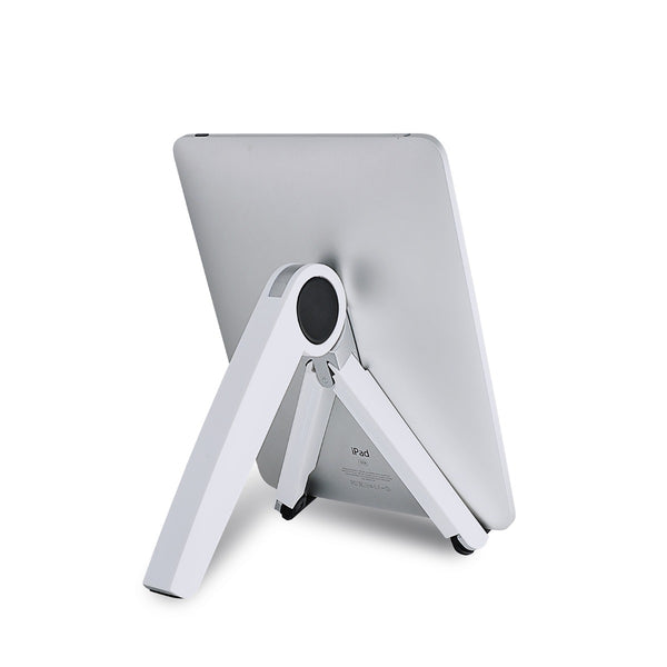 WERGON - Nor - iPhone / tablet 7-12,9" - Laptop 9,7-15,6"- Foldbar / Transportabel - Aluminium - Sølv/hvid