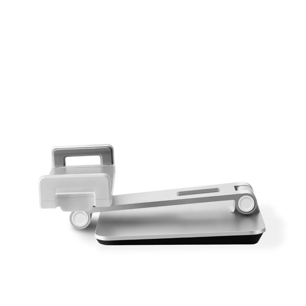 WERGON - Oslo - iPhone / Smartphone / Tablet - Aluminium Justerbar Design holder 7-13" - Sølv