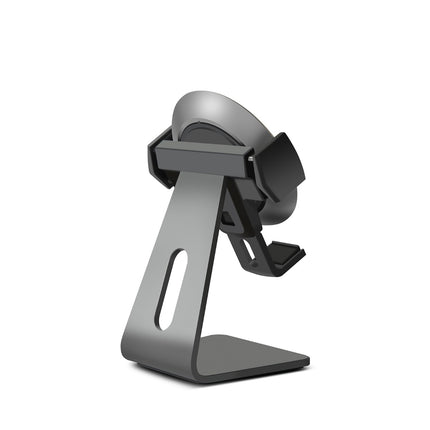 WERGON - Norma - 2-i-1 Hurtig Oplader Trådløs 10W - Oplader & Holder - Mørkegrå